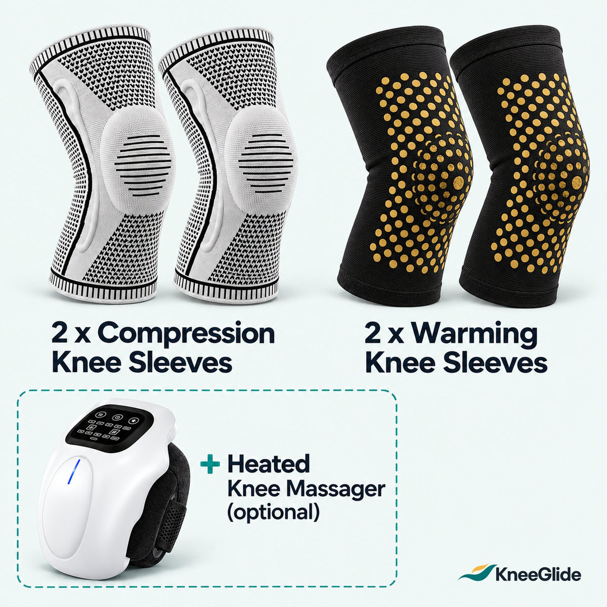 Whats included in the Knee Comfort Set