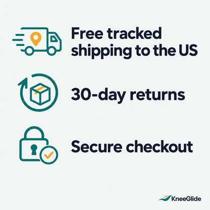 Free tracked shipping to the US, 30-day returns, secure checkout