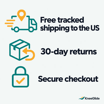 Free tracked shipping to the US, 30-day returns, secure checkout